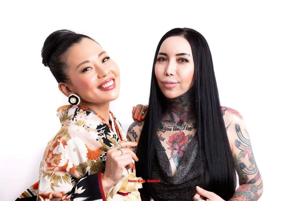 刺青モデルの視点からの日本の刺青の文化的意義についての洞察 Reina and Mamisue BIJ Biginjapan
