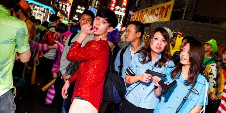 Halloween in Shibuya