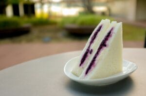 Japanese Konbini Sandwiches: A Culinary Delight 7 Blueberry Cheesecake Sandwich BIJ Official