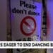 dancing ban