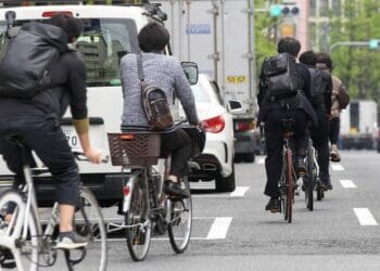 cycling in Japan