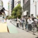 Skateboarding in Tokyo
