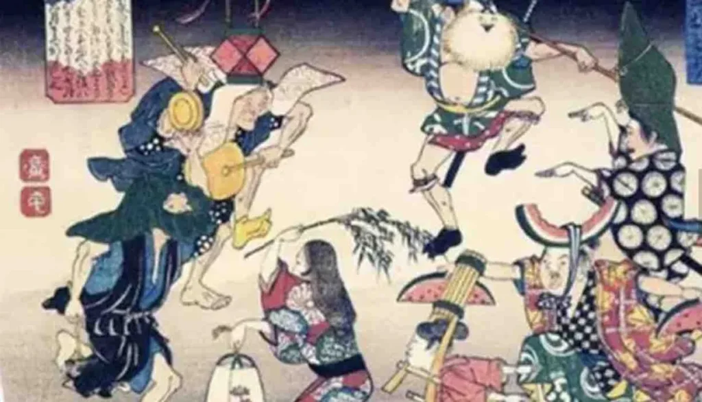 Obon: Japan’s Summer Festival of Spirits, Family and Tradition 5 Obon Ukiyoe