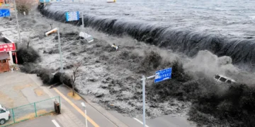 tsunami in japan