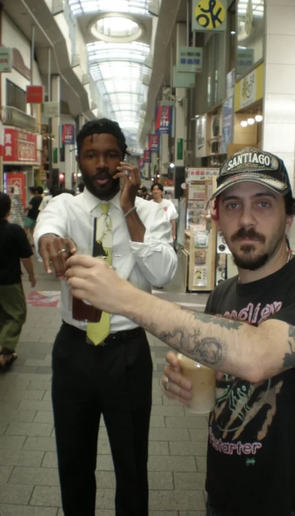 The First Sightings Of Frank Ocean In Japan Around 2014 2 frank ocean in japan