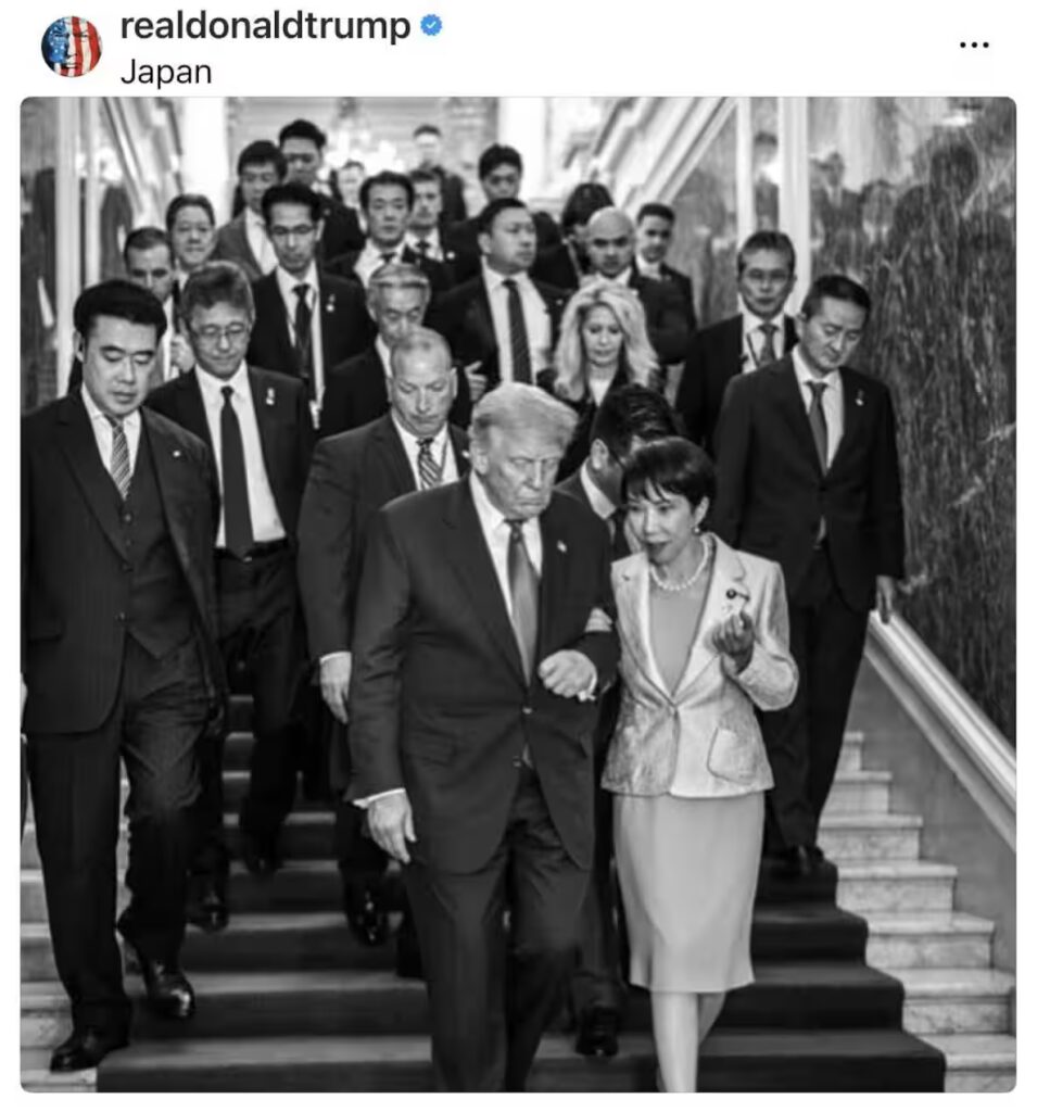 Sanae Takaichi, Prime Minister, Donald Trump